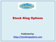 Stock King Options