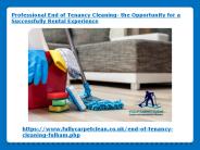 Professional End of Tenancy Cleaning Services