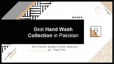 Best Hand Wash Collection in Pakistan