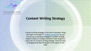 Content for Online Marketing Purposes