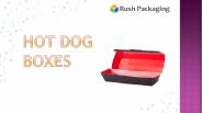 Customized Wholesale Hot dog Boxes with Free Shipping