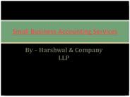 Small Business Accounting Services in the USA - HCLLP