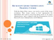 Microsoft Azure Certification Training Course