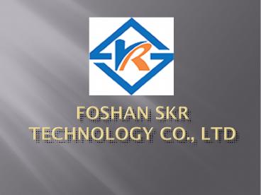 Plastic machinery ,Granules machine  at skrmachinery.com