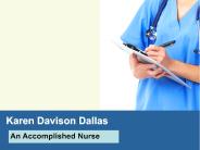 Karen Davison Dallas - An Accomplished Nurse