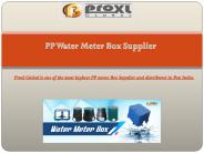 PP Water Meter Box Supplier in India