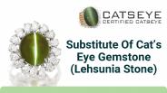 Substitute of Catseye gemstone