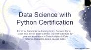 Data Science in Chandigarh