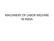 Machinary act
