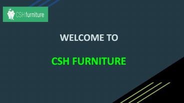 Garden Furniture - CSH Furniture