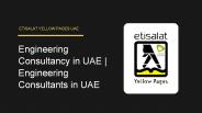 Engineering Consultancy in UAE | Engineering Consultants in UAE