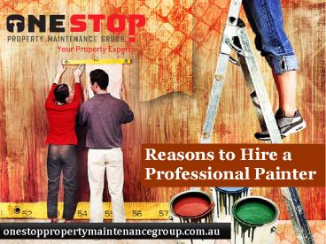 Professional Painters Near Me