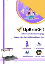 Upbringo - Leading Preschool Management System