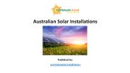 Australian Solar Installations (1)