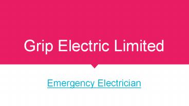 Electrician near Me: Quick Service of Expert Electricians