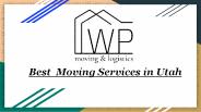 Best Moving Companies in Utah