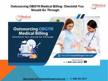 Outsourcing OBGYN Medical Billing: Checklist You Should Go Through