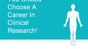 Starting A Career In Clinical Research