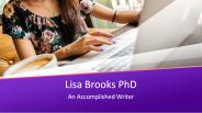 Lisa Brooks PhD
