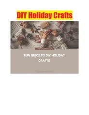 DIY Holiday Crafts