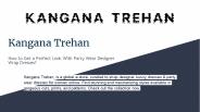 Designer Wrap Dresses - Kangana Trehan