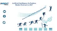 Artificial Intelligence In Fashion Market to exceed US$ 4,391.7 Mn by 2027, says The Insight Partners