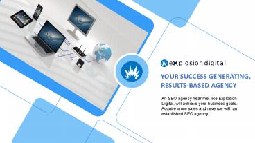 SEO Agency near me Amersham | Explosion Digital