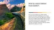 How to Reach Sikkim From Delhi