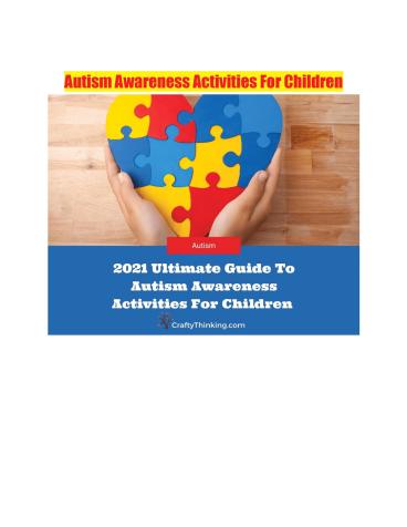 Autism Awareness Activities For Children