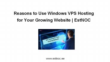 Web Hosting | EstNOC