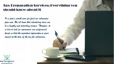 Tax Preparation Services in Penrith (20)