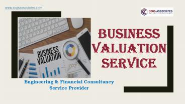 Business Valuation Service available in India