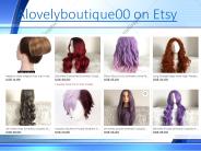 Synthetic kinky curly wig for women