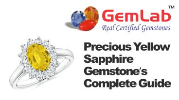 Precious Yellow Sapphire Gemstone’s Complete Guide