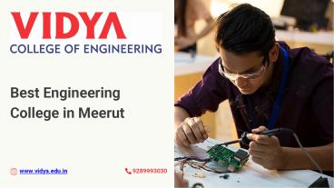 Best Engineering Colleges in Delhi NCR | Best College for B Tech in UP | Polytechnic After 10th