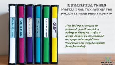 Financial statement preparation & bookkeeping services (18)