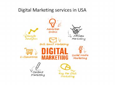 Digital Marketing services in USA