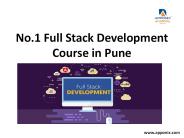 No.1 Full Stack Developemnt Course in Pune (1)