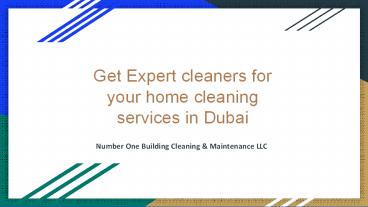 House cleaning services Dubai