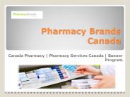 Canada Pharmacy | Pharmacy Services Canada | Banner Program