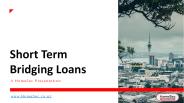 Short Term Bridging Loans