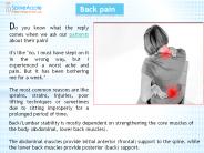Physical Therapy for back pain in Wayne County