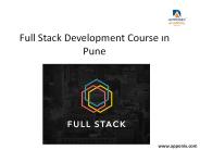 Full Stack Development Course in Pune