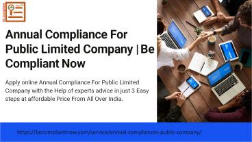 Annual Compliance For Public Limited Company | Be Compliant Now