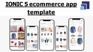 IONIC 5 ecommerce app template