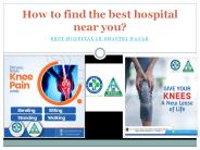 How to find the best hospital near you?