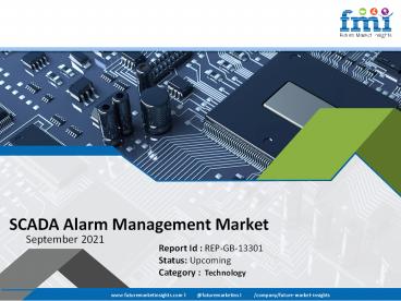 SCADA Alarm Management Market