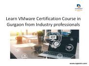 VMware Training in gurgaon