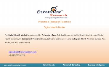 Digital Health Market is Expected to Register a Considerable Growth by 2026