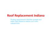 Roof replacement Indiana
